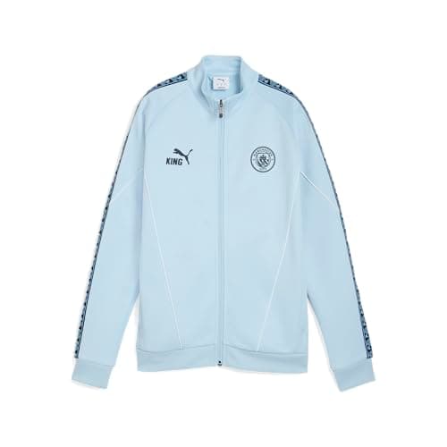 Image of PUMA Manchester City Womens Pre-Match King Anthem Jacket - Blue - Medium