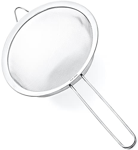 Image of Proto Future 20cm Fine Mesh Sieve – Premium 304 Stainless Steel (18/8) – Large Strainer/Sifter for The Kitchen