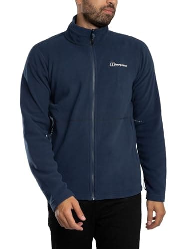 Image of Berghaus Men's Prism Micro Polartec Fleece Full Zip Jacket Fleece Full Zip, Blue, XL