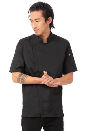 Image of Chef Works Men's Bcsz009blkm Chef s Jacket, Black, M UK
