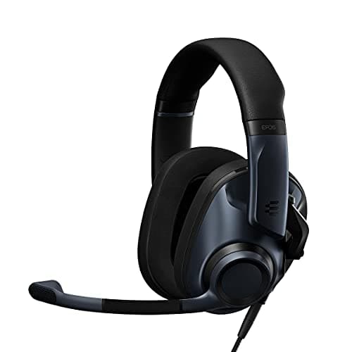 Image of EPOS H6Pro - Closed Acoustic Gaming Headset With Mic, Over-Ear, Lightweight, Lift-to-Mute - for Xbox, PS4, PS5, PC/Windows - Gaming Accessories (Sebring), Black