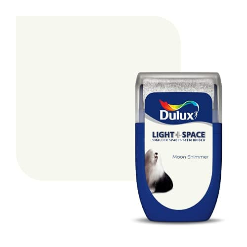Image of Dulux Light & Space Tester Paint, Moon Shimmer,30 ml (Pack of 1)
