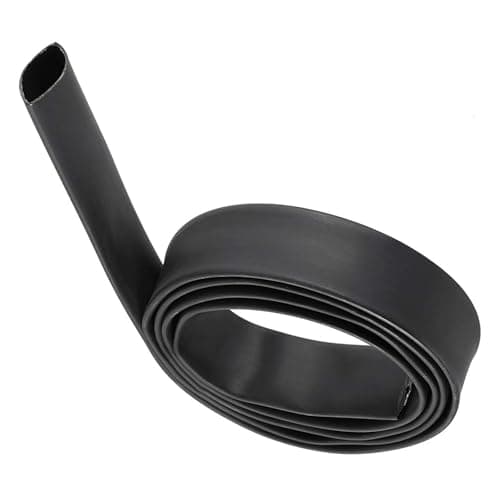 Image of TA-VIGOR 12.7mm Heat Shrink Tubing, 1M Length Heat Shrink Sleeving, 3:1 Ratio Adhesive-Lined Heat Shrink Tube for Electrical Insulation, Repairs, Wire Connectors, Wrap Cable, Black
