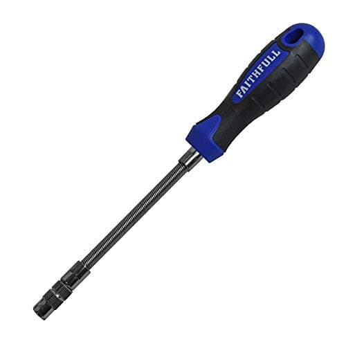 Image of Faithfull FAISDFLEX 1/4-inch Magnetic Flex Drive Screwdriver