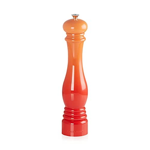 Image of Le Creuset Classic Adjustable Pepper Grinder, Large, Chip-Resistant ABS Plastic, Anti-Corrosion, 518 g, Volcanic, 96002700090000