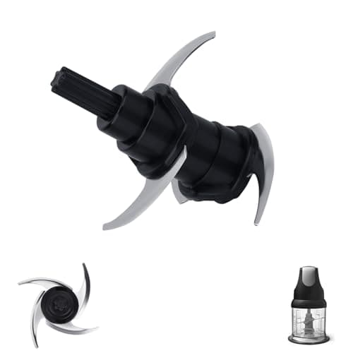 Image of Replacement Blade for Ninja NJ100 NJ110GR NJ100WM, Compatible with Ninja Express Chopper & Food Processor 16-Ounce Bowl – 4-Point Blender Attachment