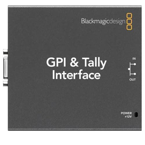 Image of Blackmagic Design GPI & Tally Interface Card and Interface Adaptor – Cards and Interface Adapters (Black, 12 V, Windows 7 Home Basic, Windows 7 Home Basic x64, Windows 7 Home Premium, Windows 7 Home Premium, Mac OS X 10.8 Mountain Lion, Mac OS X 10.9 Mavericks, 0 - 40 °C, -20 - 60 °C)