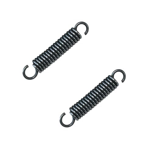 Image of 2Pcs Tension Springs With Hooks, 90mm Free Length, 3mm Wire Diameter, 16mm Outer Diameter, Replacement Pull Extension Springs