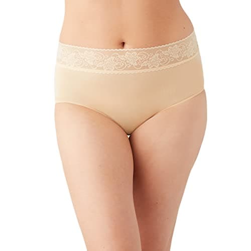 Image of Wacoal Women's Comfort Touch Brief Panty, Sand, L
