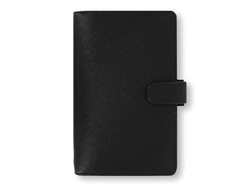 Image of Filofax Saffiano Personal Compact Organiser - Black