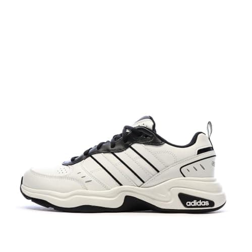 Image of adidas Strutters Men's White/Black Sneakers, white, 9 UK