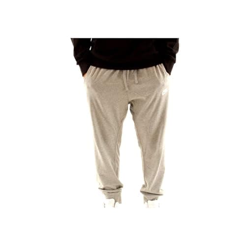 Image of Nike M Nsw Club JGGR Jsy Sport Trousers - Dark Grey Heather/(White), Custm
