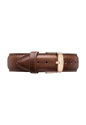 Image of Daniel Wellington Classic Bristol, Brown/Rose Gold Watch Strap, 20mm, Leather, for Men