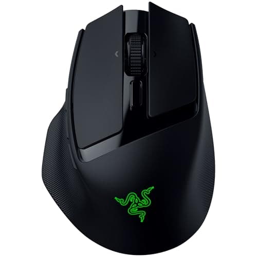 Image of Razer Basilisk Mobile - Small Portable Ergonomic Wireless Gaming Mouse - AI Prompt Master - Focus X 18K Sensor (Tri-Mode Connectivity, Up to 105 Hour, Mouse Switches Gen-3) Black