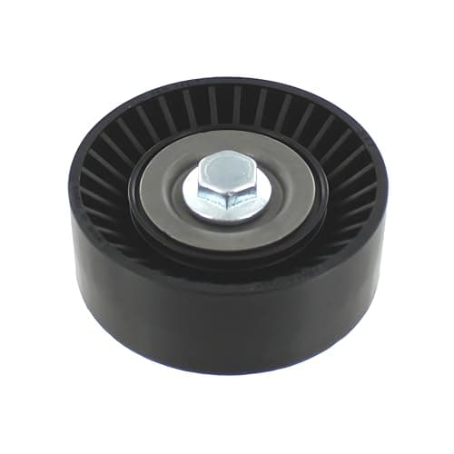 Image of SKF V-Ribbed Belt Idler/Guide Pulley VKM 34215 Right-Hand Position Height 97 mm Length 95 mm Width 64 mm - OE Quality