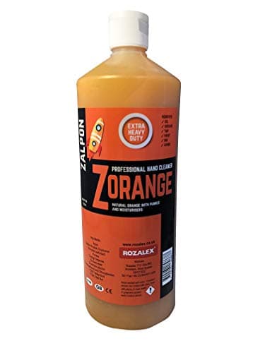 Image of Rozalex Zalpon Zorange Hd Hand Cleaner,1 litre,orange