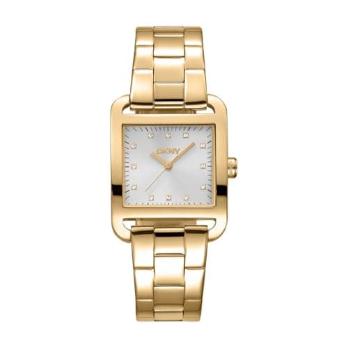Image of DKNY City Midi 3 ATM Quartz Watch, Gold, one Size, Modern