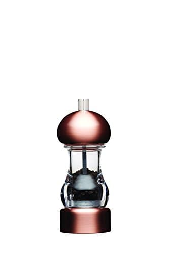 Image of MasterClass Clear Capstan Copper-Effect Pepper Mill, 14.5 cm (5.75'')