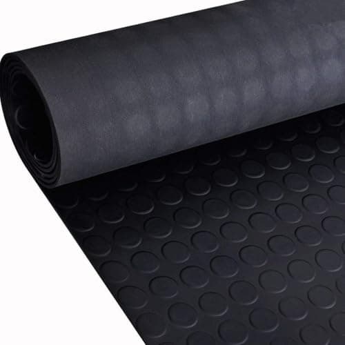 Image of Coin Rubber Roll Flooring Matting | 3mm Thick | 2m Wide | Up to 15m Length (2m x 3m)
