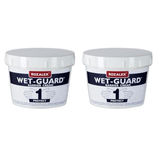 Image of ROZALEX ROZ-6043281 Wet-Guard Protection Barrier Cream Tub, 450 ml (Pack of 2)