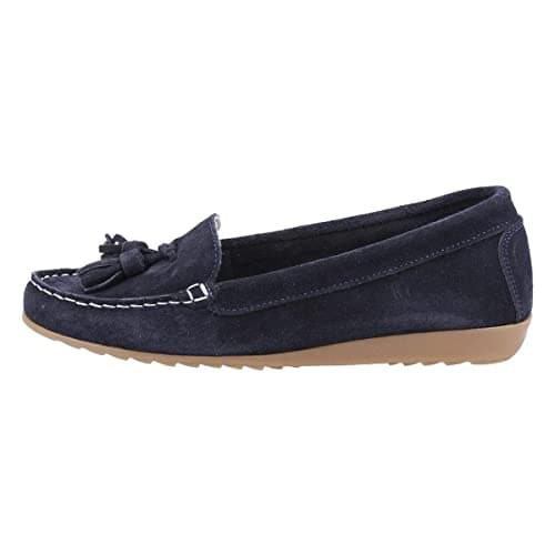 Image of Riva Womens Aldons Tassels Suede Moccasin Shoes