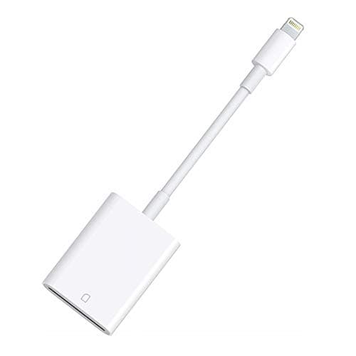 Image of Apple MFi Certified Lightning to SD Card Camera Reader for iPhone iPad, FUHAYA sd Card Reader Memory Card Reader Trail Camera Viewer SD Card Adapter for iPhone 13/12/11/XS/XR/X/8/iPad, Plug and Play