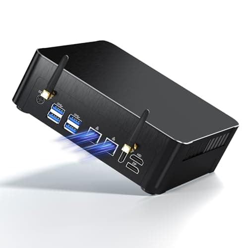 Image of Kinupute Mini PC i9, Small Desktop Computer Core i9-9880H, Upto 4.8GHz, Win-11 Pro (TPM2.0), 32G DDR4, 1T NVME SSD, Triple Display 4K@60Hz, HDMI/DP, Dual 2.5G LAN, USB-C, WiFi 6E, BT 5.3, VESA
