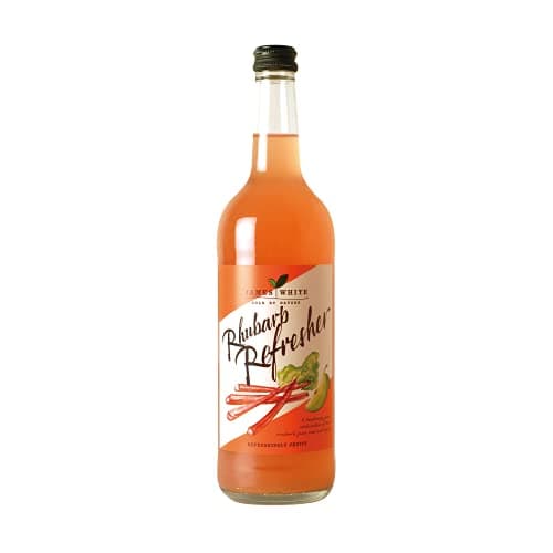 Image of James White Rhubarb Refresher Juice 750 ml (Pack of 6)