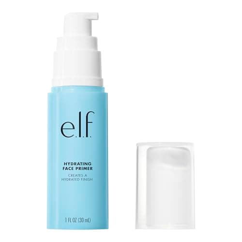Image of e.l.f. Hydrating Face Primer, Makeup Primer For Flawless, Smooth Skin & Long-Lasting Makeup, Fills In Pores & Fine Lines, Vegan & Cruelty-free, Large