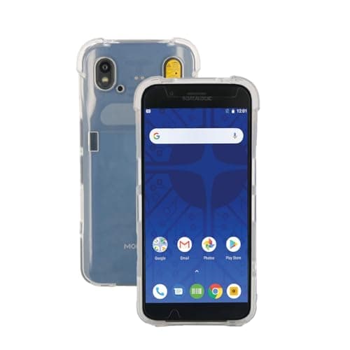 Image of MOBILIS Protective Case with Reinforced Corners compatible with Datalogic Memor 12 - Memor 17 Handheld Mobile Computers - Transparent