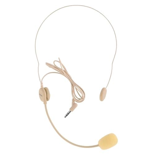 Image of NEEWER Microphone Headset, Mono Track for Wired Voice Amplifier, Standard 3.5mm TRS Connector Jack Head Mic Plug for Teachers, Fitness Coaches, Tourism Guides, Public Speakers, LM9