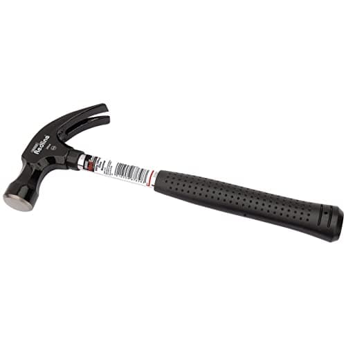 Image of Draper Redline 67658 560 g 20 oz Claw Hammer with Steel Shaft , Blue