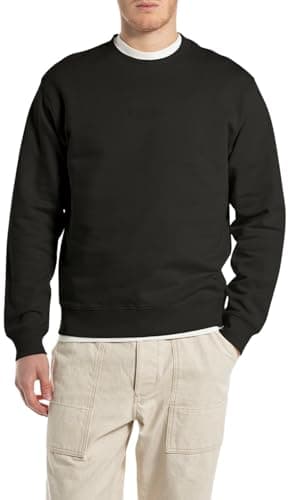 Image of Replay Men's M3187 Sweatshirt, 098 Black, L