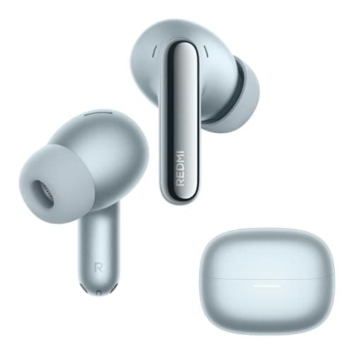 Image of XIAOMI REDMI Buds 8 Pro, True Wireless Bluetooth Earbuds in-ear, 55dB Active Noise Cancelling, Triple driver, Hi-Res HiFi Sound, Dolby Audio, 33h+ Battery Life, Bluetooth 5.4, IP54, Glacier Blue