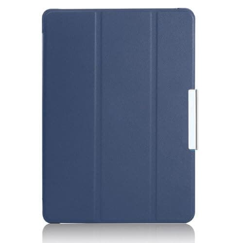 Image of Cover Case for Samsung Galaxy Tab S2 9.7-inch Tablet (SM-T813 / SM-T819) - Super Thin Lightweight Stand Cover with Auto Sleep/Wake Feature (dark blue)