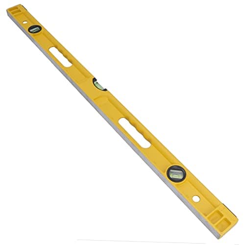 Image of Heavy Duty Cast Aluminium Spirit Level with 3 Vials Builders 36 Inch (915mm) 1pc