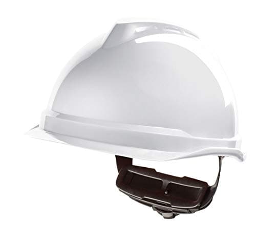Image of MSA V-Gard 520 Peakless Safety Helmet MSAGV9 Colour=White