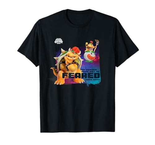 Image of The Super Mario Galaxy Movie Bowser Feared T-Shirt