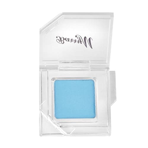 Image of Barry M Cosmetics Clickable Single Pastel Blue Matte Eyeshadow Palette, Lustre - Pastel Blue