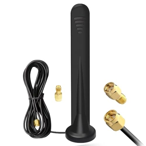 Image of WiFi 5G 4G SMA Antenna 15DBI Omni-Directional With Magnetic Base Mimo LTE - 3M RG174 Cable for Indoor Outdoor 3G/4G/5G/GSM/GPRS Router IoT Gateway Smart Home
