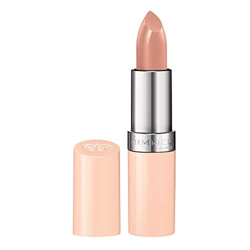 Image of Rimmel London Lasting Finish Lipstick Nude Collection, 42 Apricot Nude, 4 g, Packaging May Vary