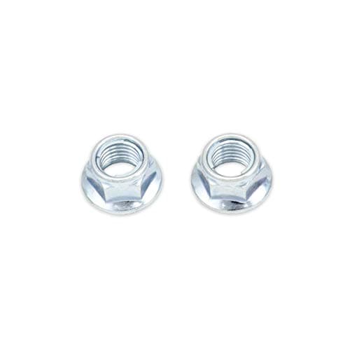 Image of Bolt Motorcycle Hardware Metal Locking Nuts - M10 x 1.25/-