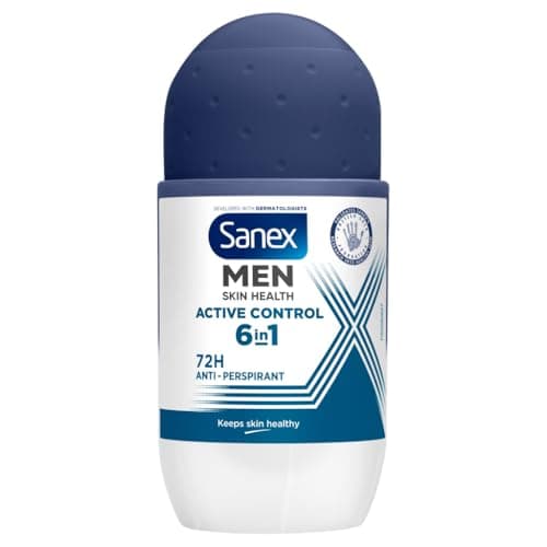 Image of Sanex Roll On Men Active Control 72hr, 50 ml