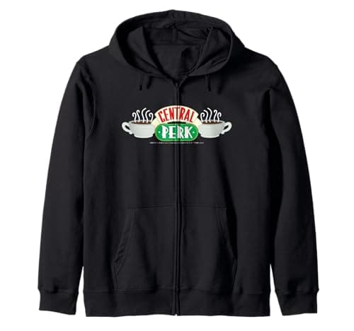 Image of Central Perk Coffee Lounge Fan Tribute For Friends Fans Zip Hoodie