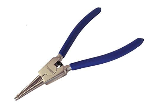 Image of Faithfull FAIPLCIREXTS 180 mm CRV Outside Straight Circlip Pliers