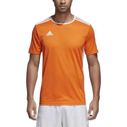 Image of adidas Boys' Entrada 18 Jersey, Orange/White, S