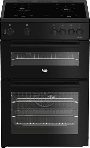 Image of Beko AeroPerfect™ FTC6701K 60cm Wide Single Oven Electric Cooker with Ceramic Hob - Black - A Rated