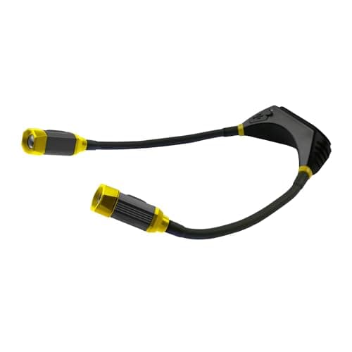 Image of C.K Tools Neck Light 300 Lumen Rechargeable Flexible Hands Free LED Work Reading Torch with Adjustable Arms Magnetic or Threaded Base USB-C Charging Indicator CK T9429USB