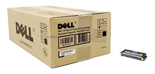 Image of Dell Standard Capacity Yellow Toner Cartridge (Yield 4,000 Pages) for Dell Colour Laser Printer 3110cn
