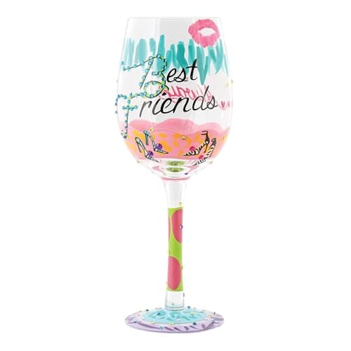 Image of Enesco Lolita Best Friends Always W/Glass Drinking Glasses